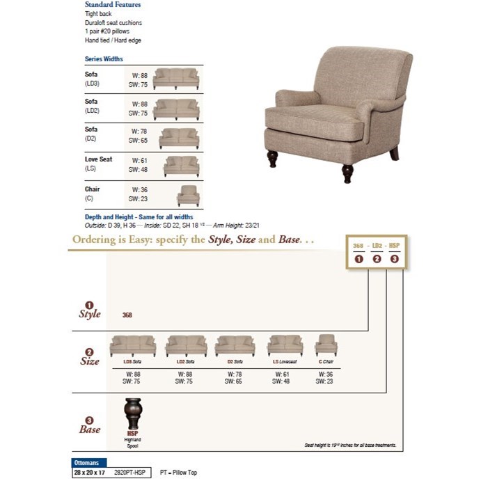 Charles of shop london arm sofa